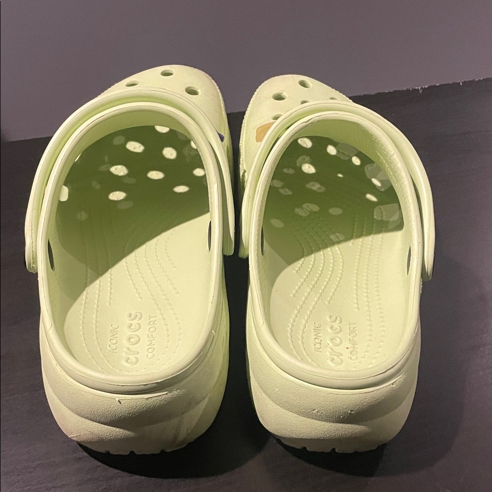 Crocs Green Clogs - Picture 2 of 5